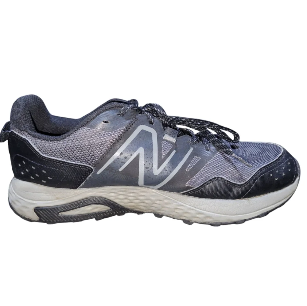 New Balance Men's Size 11 T410 Gray and Black Athletic Shoes - Picture 3 of 11